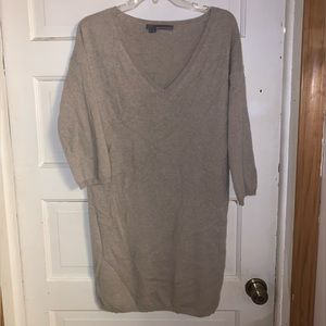 Cashmere sweater dress